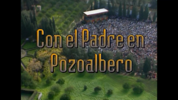 Con Don Álvaro del Portillo en Pozalbero
